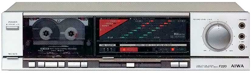aiwa ad f220 cassette deck